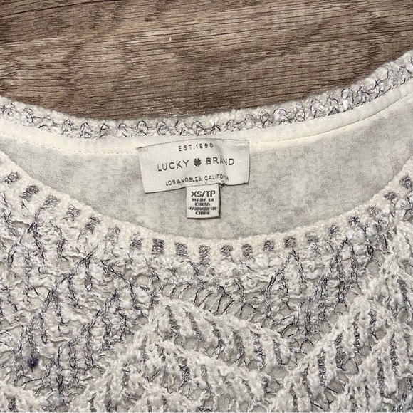 ‼️3 for $20‼️Lucky🍀Brand Sweater/blouse XS - Picture 7 of 9